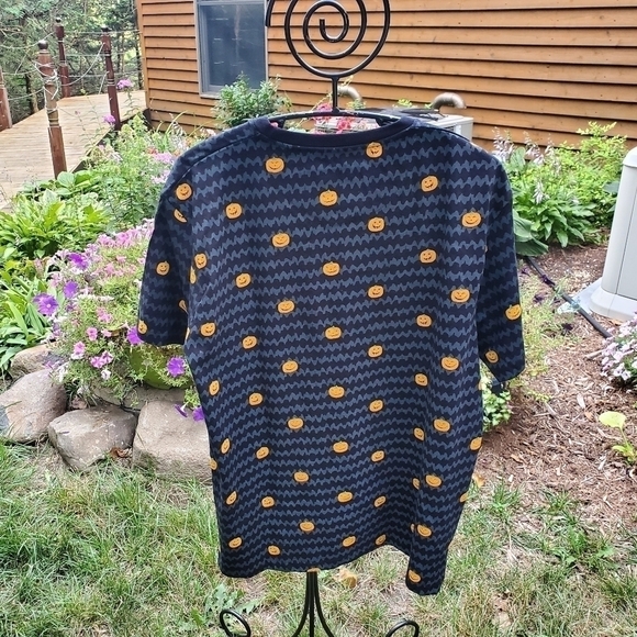 Denim & Flower Ricky Singh Fall Halloween Spooky (Costume) SS Sz. XL Shirt - Picture 4 of 8